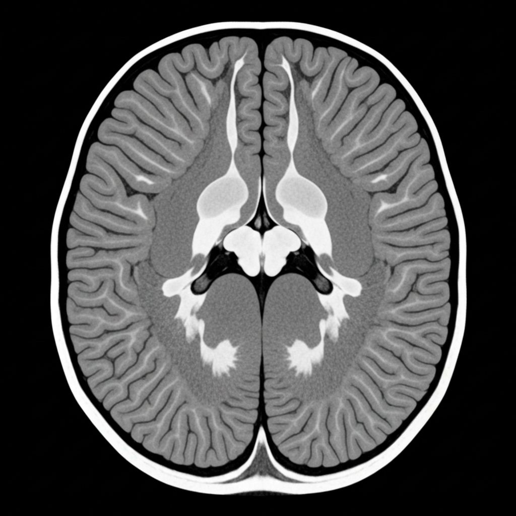 Brain CT Scan - Slice 45/90